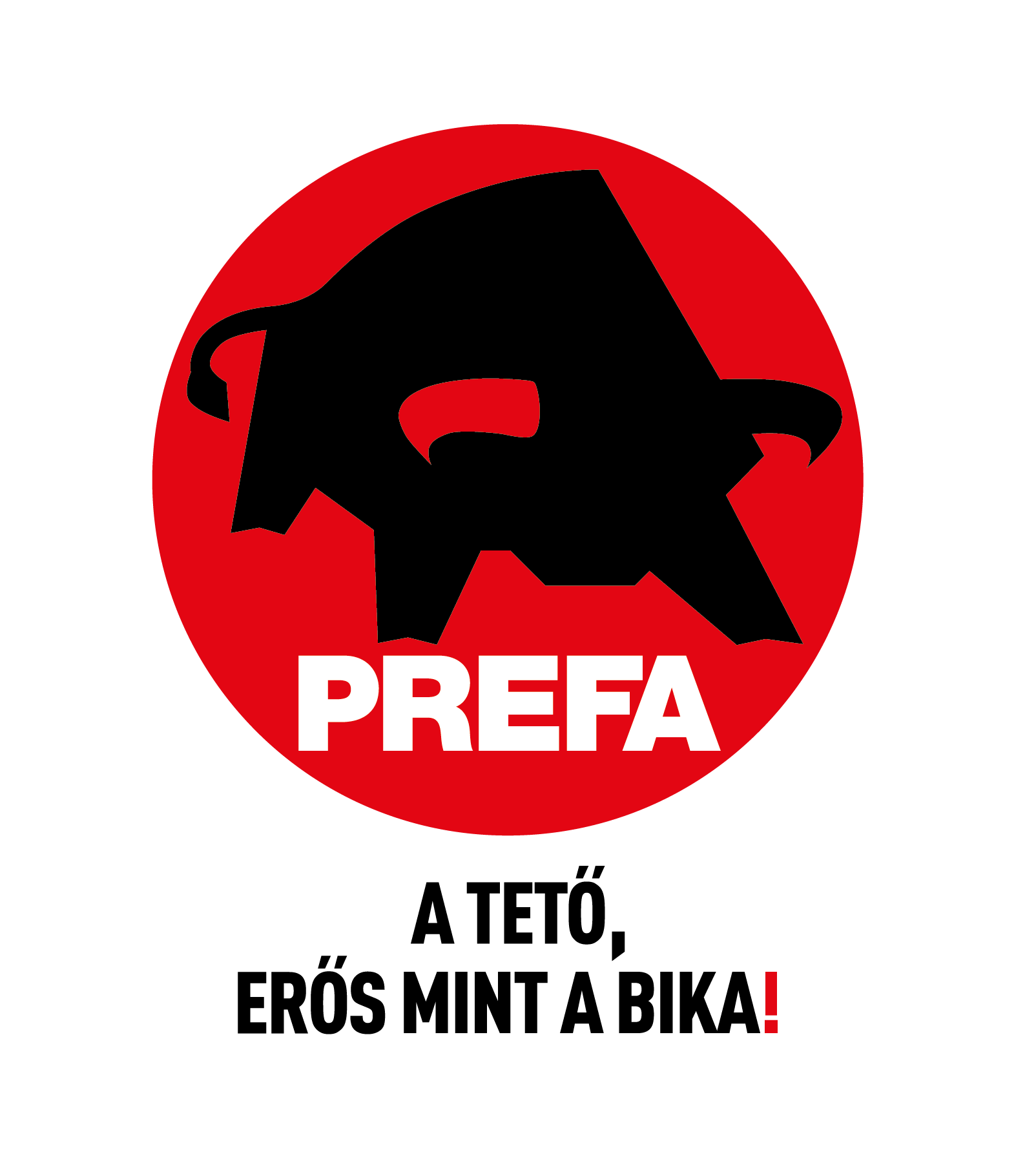 prefa logo claim zweizeilig HU schwarz 01